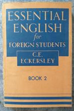 Essential English for foreign students 1954 [5172]  [BoScSc], Overige niveaus, Ophalen of Verzenden, Engels, Zo goed als nieuw