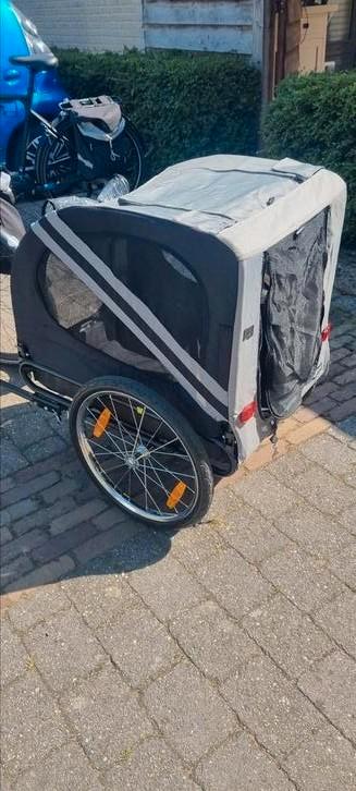 Hondenfietskar Flamingo Doggy liner Juliette, Fietsen en Brommers, Fietsaccessoires | Aanhangers en Karren, Zo goed als nieuw