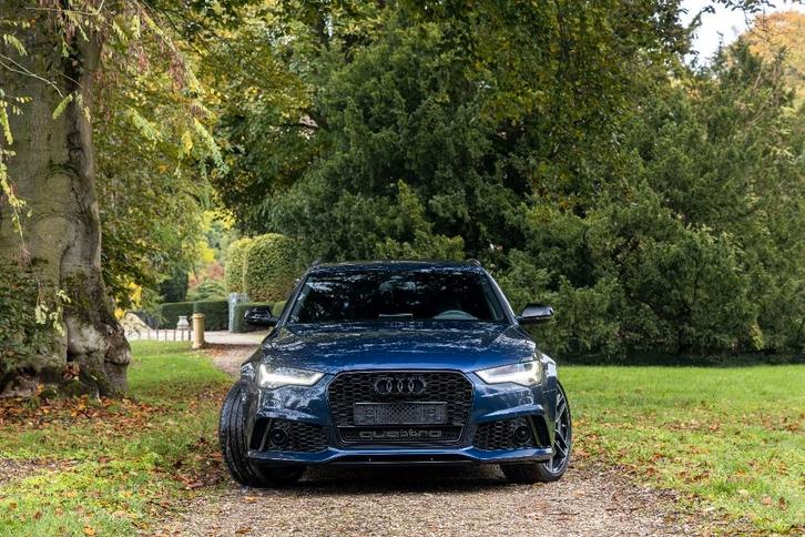 Audi RS6 Avant Performance ABT – 2018 – 700+pk – Blue Carbon, Auto's, Audi, Bedrijf, A6, 4x4, ABS, Achteruitrijcamera, Adaptieve lichten