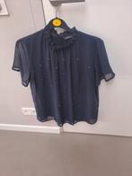 Donna Dura Donkerblauwe Blouse - Maat 40, Maat 38/40 (M), Blauw, Donna Dura, Ophalen of Verzenden