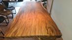 Suar boomstam eettafel  8 (10) persoons 254 x 110 cm 8, Ophalen, 100 tot 150 cm, 200 cm of meer, Natuurlijk