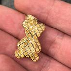 14 karaat gouden hanger beer model nieuw, Ophalen of Verzenden, Zo goed als nieuw, Goud, Kruis of Symbool