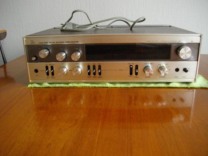 Luxman R-800E - solid state AM/FM multiplex stereo receiver, Audio, Tv en Foto, Versterkers en Receivers, Gebruikt, Stereo, Minder dan 60 watt
