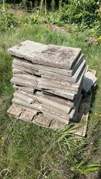 45 grindtegels GRATIS, Tuin en Terras, Tegels en Klinkers, Ophalen, Zo goed als nieuw, 10 m² of meer, Beton