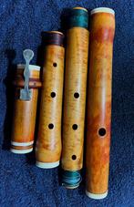 Baroque Flute traverso Flauto Traverso Rudolf Tutz, Ophalen of Verzenden, Gebruikt, Dwarsfluit