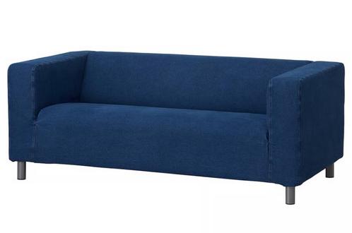 Klippan bank IKEA, Huis en Inrichting, Banken | Sofa's en Chaises Longues, Zo goed als nieuw, Tweepersoons, Stof, Ophalen