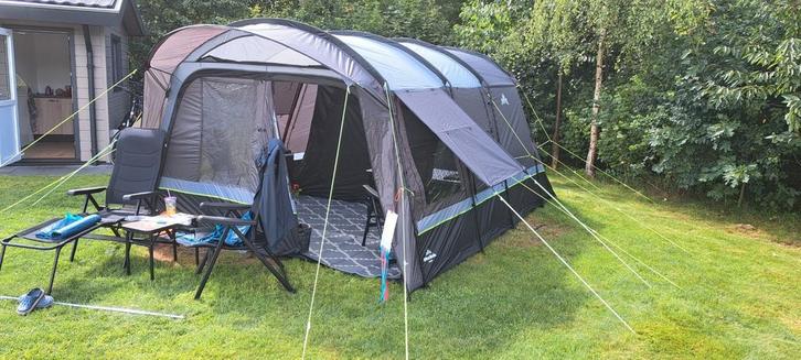 4 persoons tent. 1x gebruikt, Caravans en Kamperen, Tenten, tot en met 4, Zo goed als nieuw, Ophalen