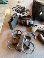 DJI Avata 2 Fly More Combo controler 3 ZGAN, Audio, Tv en Foto, Drones, Ophalen of Verzenden, Zo goed als nieuw, Drone met camera