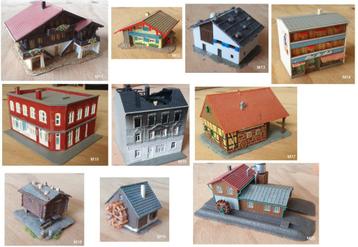 Te koop diverse huisjes N schaal deel 2 beschikbaar voor biedingen