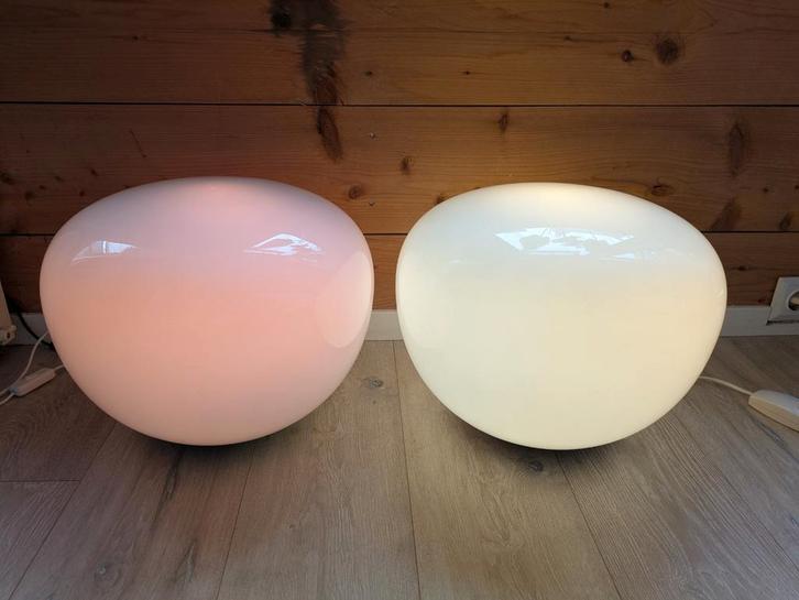 Set Ikea Jonisk Vloerlampen - Retro Vintage Design, Huis en Inrichting, Lampen | Vloerlampen, Gebruikt, Minder dan 100 cm, Ophalen