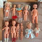 Partij vintage kinderpoppen – 15 stuks (jaren ’60 en later), Ophalen of Verzenden, Gebruikt, Pop