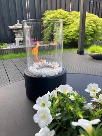 Esschert Design bio ethanol haard Rond Zwart Nieuw! beschikbaar voor biedingen
