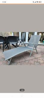 Ligstoel tuin, Tuin en Terras, Ophalen, Gebruikt, Aluminium