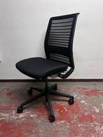 Steelcase Ergonomische Bureaustoel - Zwart, Huis en Inrichting, Bureaustoelen, Gebruikt, Zwart, Ophalen of Verzenden, Bureaustoel