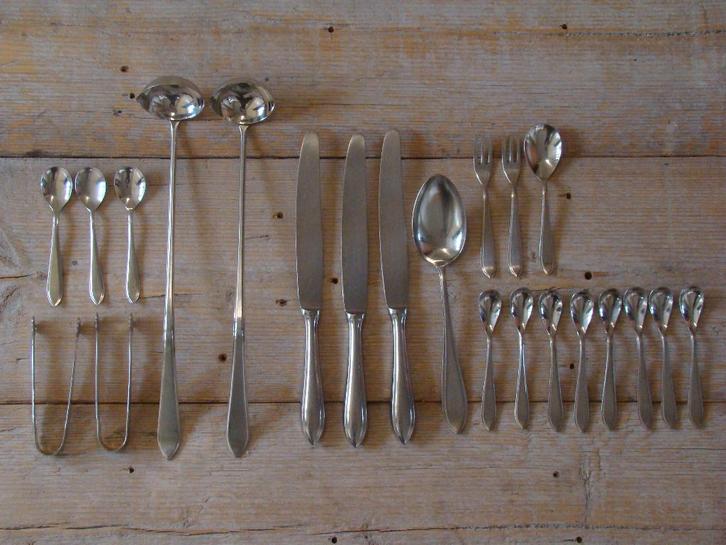Bestek, Sola 430, PUNTFILET, gaaf, Antiek en Kunst, Antiek | Bestek, Ophalen of Verzenden