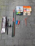 Complete visspullen set, Ophalen, Gebruikt