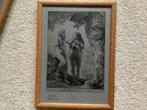 Rembrandt Ets verboden vrucht 21.5x17 cm, Ophalen of Verzenden