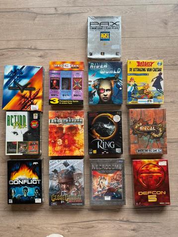 13 Big Box PC Games Sealed beschikbaar voor biedingen