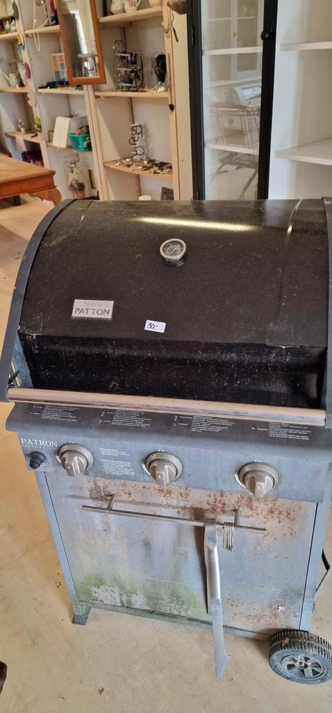 Patton/patronen Gasbarbecue, Tuin en Terras, Gasbarbecues, Zo goed als nieuw, Ophalen of Verzenden