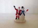 Lemax Santaclaus met Sneeuwman  77L, Diversen, Kerst, Ophalen of Verzenden, Zo goed als nieuw