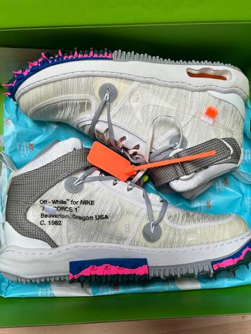 Nike Air Force 1 Mid Off-White White Maat 44.5 beschikbaar voor biedingen