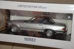 MERCEDES 380 SL R107 silver Norev 183725 WRH, Hobby en Vrije tijd, Modelauto's | 1:18, Verzenden, Zo goed als nieuw, Auto, Norev