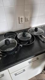 GreenChef Pannenset met Deksel, Huis en Inrichting, Keuken | Potten en Pannen, Pannenset, Ophalen of Verzenden, Zo goed als nieuw