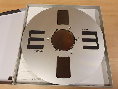 26 cm metalen bandrecorder spoelen van Maxell, Audio, Tv en Foto, Bandrecorders, Ophalen of Verzenden