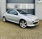 Peugeot 206 CC 1.6-16V Cabrio|Leer|17 Inch|Stoelverw.|Luxe|, Auto's, Voorwielaandrijving, Gebruikt, Zwart, 4 cilinders