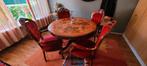 Antieke eethoek met 4 stoelen, Ophalen