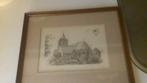 Breugel.  Gravure  Hervormdekerk kerk, Ophalen of Verzenden