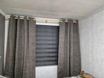 NIEUWE Overgordijnen verduisterend H 215 cm x B 140 cm, 100 tot 150 cm, Bruin, 200 cm of meer, Nieuw