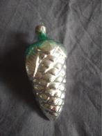 B342 oude Russische kerstbal dennenappel met takjes, 10 cm, Diversen, Ophalen of Verzenden, Gebruikt