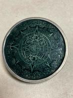 Vintage Riemgesp - Azteekse Kalender, Losse buckle of gesp, Overige kleuren, Ophalen of Verzenden, Nieuw