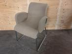 Lensvelt vergaderstoel model Flag Chair, Ophalen, Gebruikt, Bruin, Design