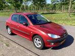 Peugeot 206 1.6 16V 2002 Airco Tweede eigenaar NAP, Voorwielaandrijving, Stof, 4 cilinders, Origineel Nederlands