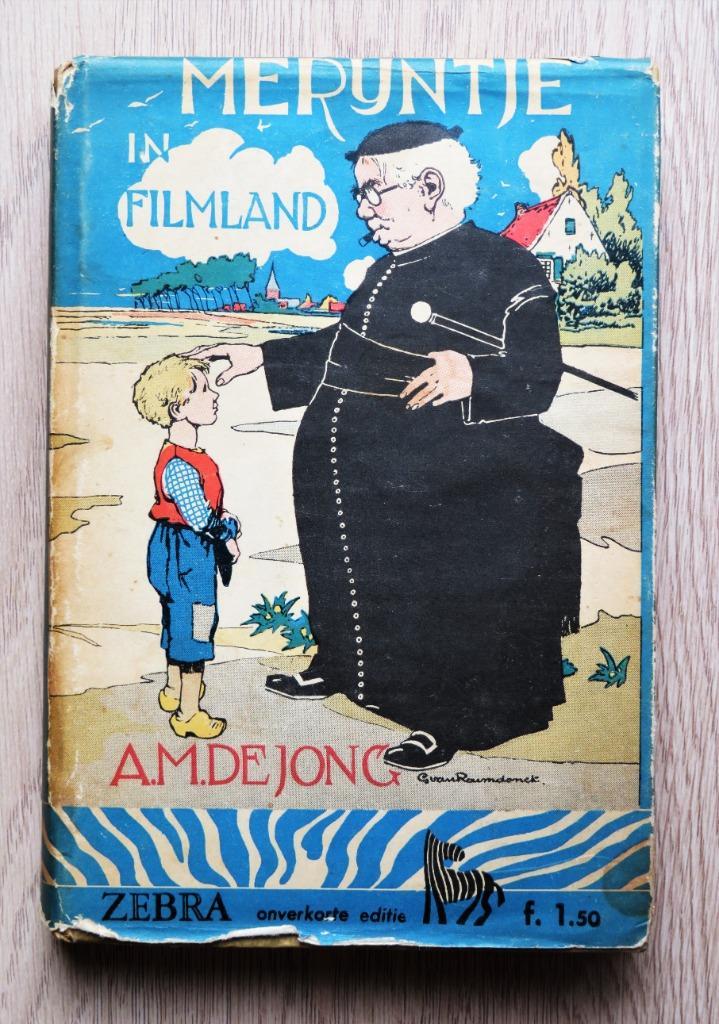 A.M. de Jong: Merijntje in Filmland ( Zebrareeks nummer 20 ), Boeken, Literatuur, Gelezen, Ophalen of Verzenden