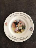 Beatrix Potter Peter Rabbit Bord Jemima Eend en Mr Todd, Ophalen of Verzenden, Zo goed als nieuw, Dier