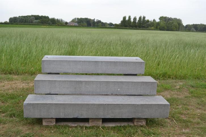 belgische arduinen trap, Tuin en Terras, Tegels en Klinkers, Gebruikt, Overige typen, Natuursteen, 10 m² of meer, Ophalen