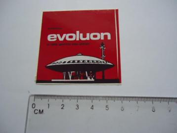 sticker oud EVOLUON Philips gesticht museum eindhoven retro beschikbaar voor biedingen