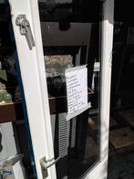 Deur hardhouten buitendeur Met kattenluik dubbelglas schuurd, Doe-het-zelf en Verbouw, Ophalen, Gebruikt, Minder dan 25 mm, Overige typen