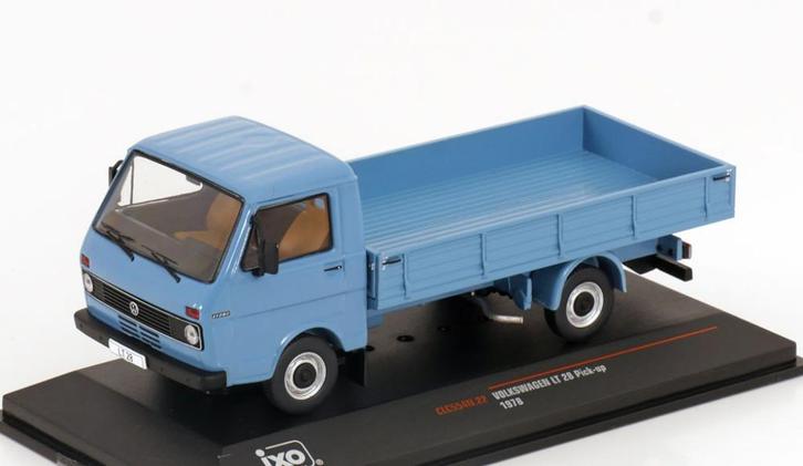 28433: Volkswagen LT 28 Pick-up - 1978 - Ixo 1:43, Hobby en Vrije tijd, Modelauto's | 1:43, Nieuw, Bus of Vrachtwagen, Overige merken