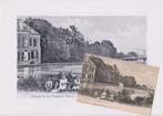 Rijngezicht bij Haagsche Schouw, Leiden. + print, Verzenden, Voor 1920, Gelopen, Zuid-Holland