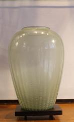 Copier Leerdam, Tincraquelé, Leerdam glas, Antiek en Kunst, Antiek | Glas en Kristal, Ophalen of Verzenden