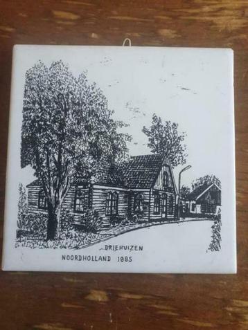 Wand tegel Driehuizen Noord Holland beschikbaar voor biedingen