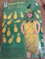 Verkleedset Ananas Pineapple 3-6 jaar NIEUW carnaval, Ophalen of Verzenden, Nieuw, Jongen of Meisje