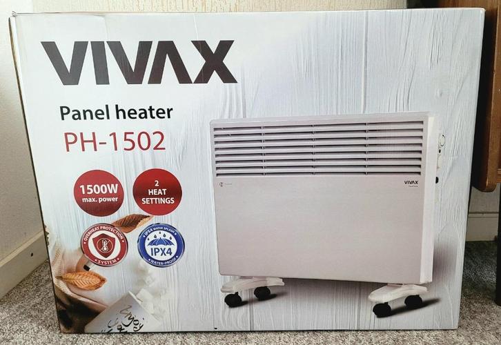 Paneelverwarming Elektrisch, Huis en Inrichting, Kachels, Zo goed als nieuw, Vrijstaand, Overige soorten, Elektrisch, Ophalen