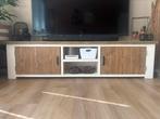Tv meubel steigerhout, Ophalen, Gebruikt, 25 tot 50 cm, Minder dan 100 cm