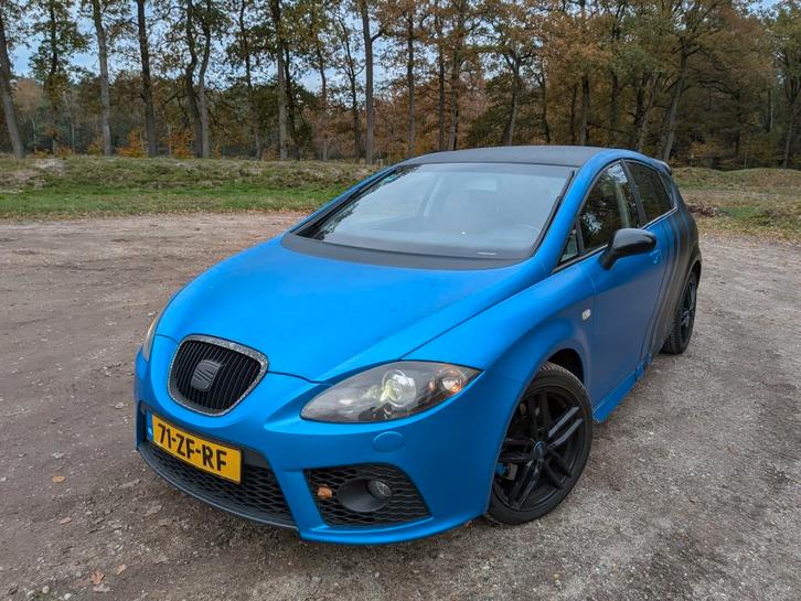 Seat Leon 2.0 Tfsi 16V 136KW 2006 Blauw, Auto's, Seat, Particulier, Leon, ABS, Airconditioning, Centrale vergrendeling, Climate control