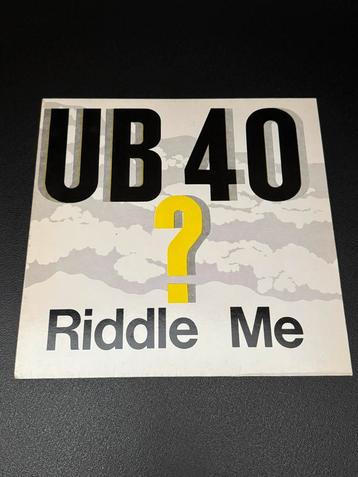 UB40 - Riddle Me - 12” MAXI beschikbaar voor biedingen